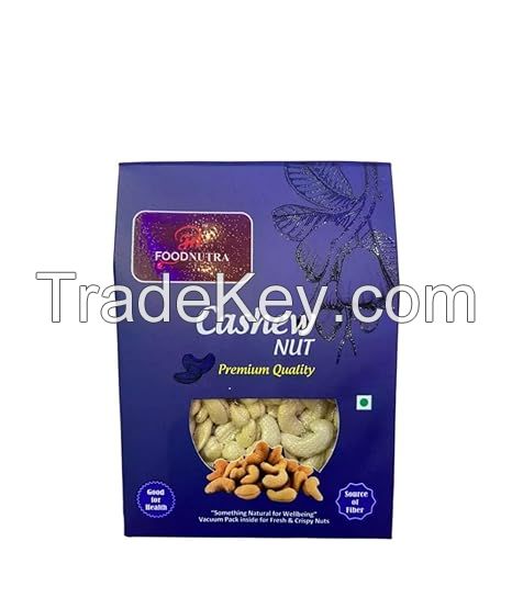 100% Natural Premium Whole Cashews | Whole Crunchy Cashew | FoodNutra