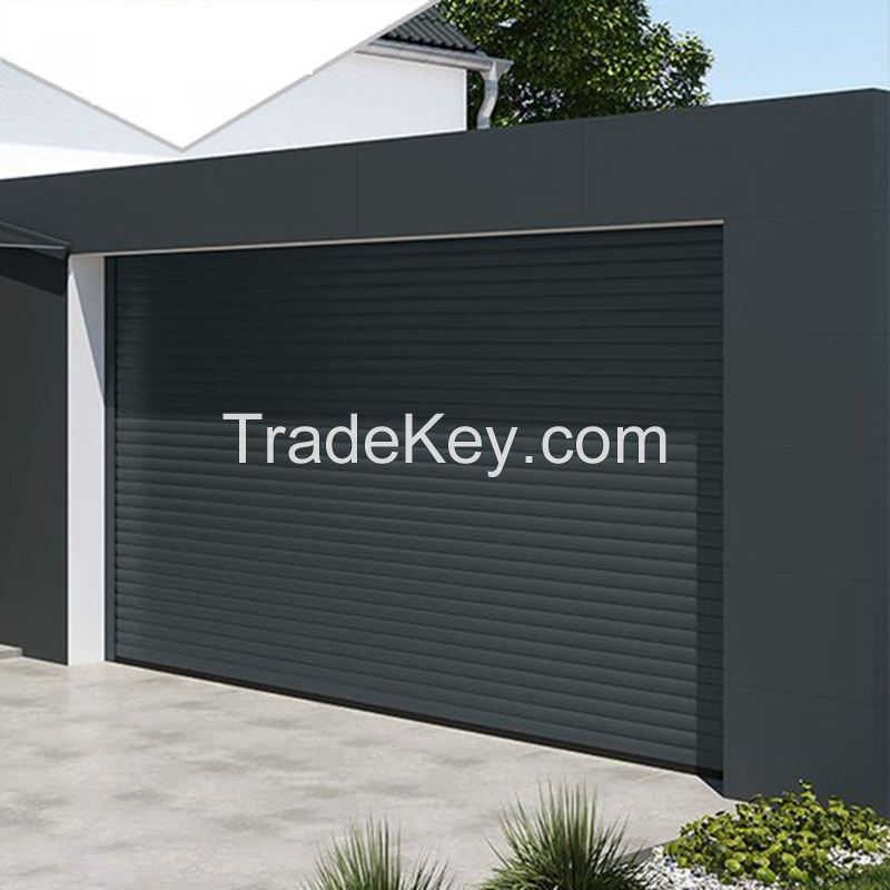  Aluminum Roller Shutter Sectional Garage Door Electrical Garage Door