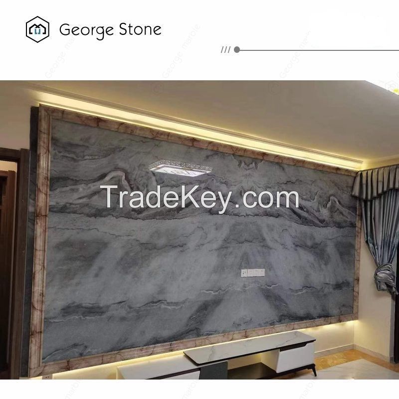 Bruce Grey Wall Tiles For stair for floor Marble stone