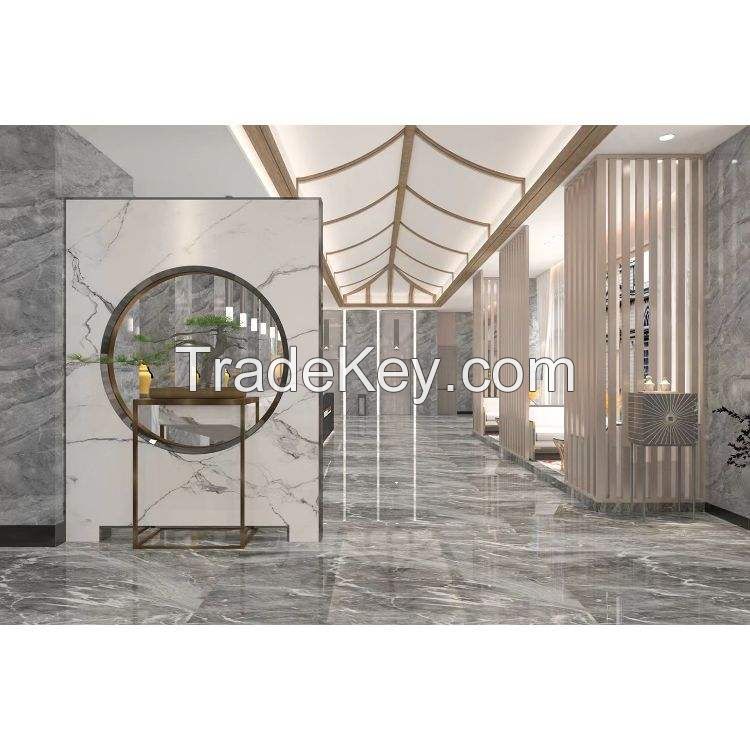 Bruce Grey Wall Tiles For stair for floor Marble stone