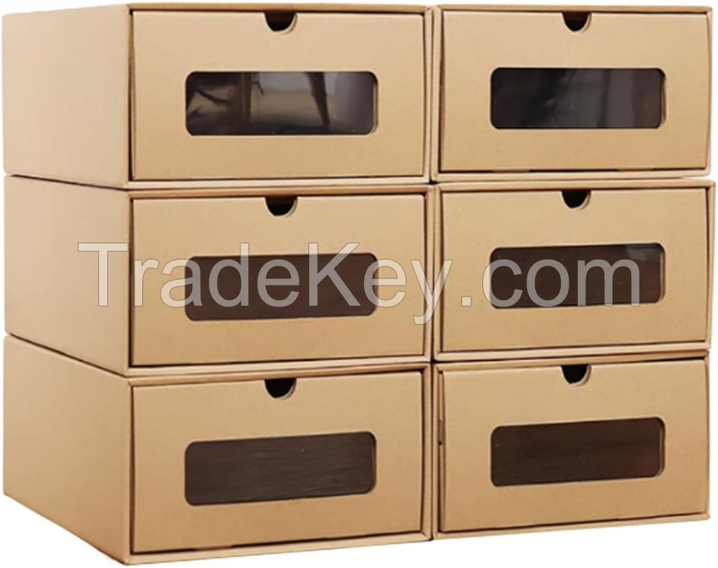 Shoe Storage Boxes Cardboard 