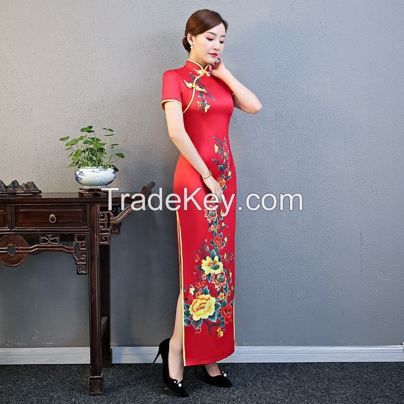 Chinese qipao dress