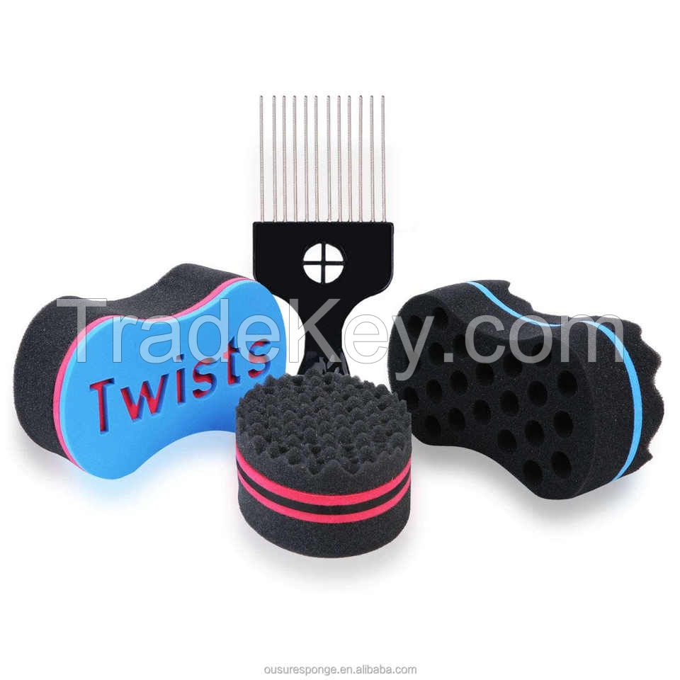 Curling Cotton Hair Care Twists hair sponge