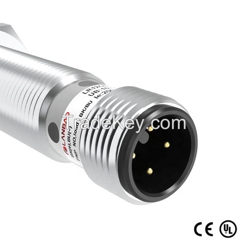 M12 Metal Extended Distance Inductive Proximity Sensor