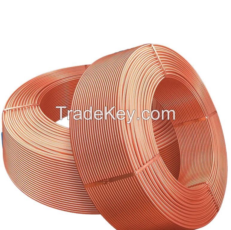 Air Conditioner Copper Capillary Tube Manufacturers Refrigeration Copper Pipe in Pancake For All Sizes