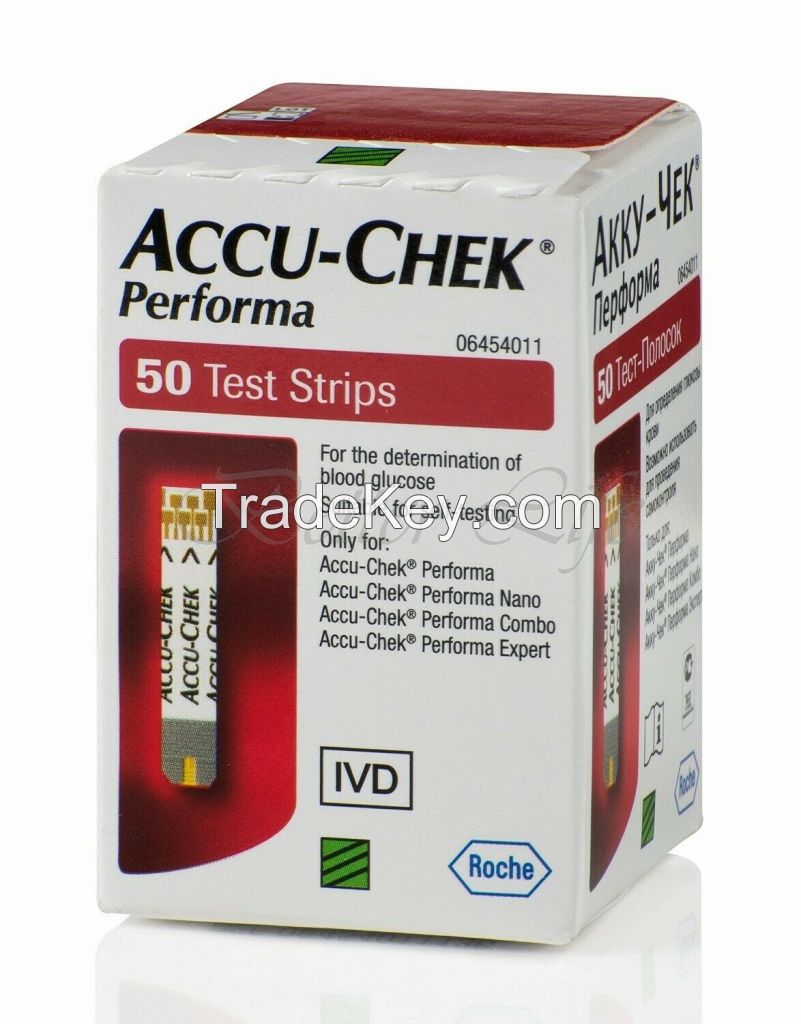 Accu Chek Performa Blood Glucose Diabetic Testing Test Strips
