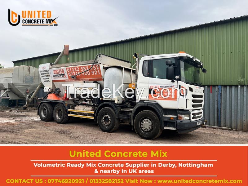 Volumetric Ready Mix Concrete Supplier in Derby