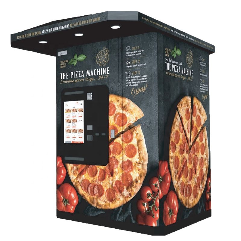 Self-Service Automatic Pizza Vending Machine Outdoor