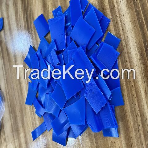 Scrap HDPE Blue Drum Bales, HDPE Blue Regrinds, Plastic Bales Drum HDPE Scrap For Sale 