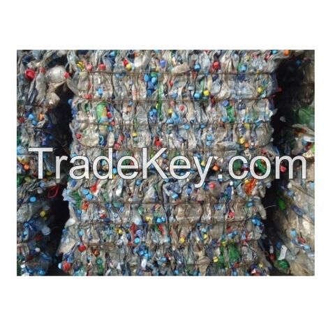 PET plastic bottles bale scrap