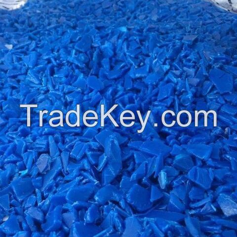 Manufacturer Supplier HDPE blue drum In Bales / Bulk hdpe Granules / HDPE Blue Drum Scrap