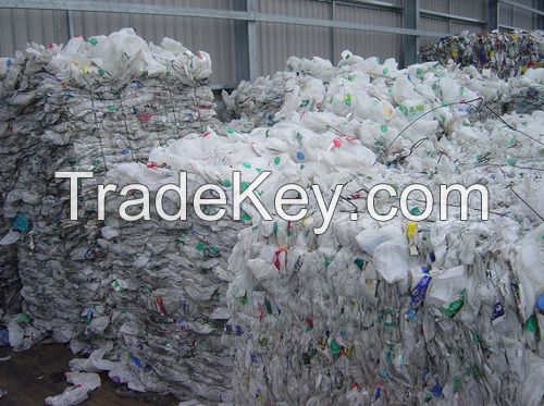 HDPE Milk Bottle Scrap For Sale, Baled Milk Bottles, Bales Hdpe Milk Bottles, Milk Bottle Regrind