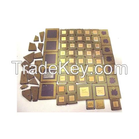 Cpu Ceramic Processor Scrap (486 & 386 Cpu Scrap) for sale