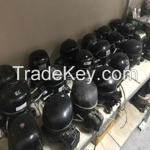 REFRIGERATOR COMPRESSOR SCRAP / DRAINED LEAD BATTERY SCRAP / Clean Compressor Scrap For Sale Fridge
