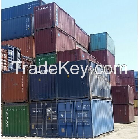 High Quality 20ft 40ft 40hc Cargo Used Shipping Container Best Price