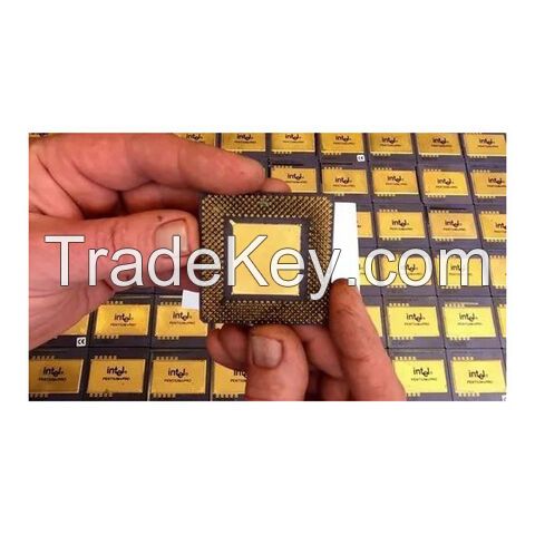 Wholesale Best market prices Wholesale CPU Processor Scrap cpu pins Ceramic CPU Processor Pentium Pro Scrap With Gold