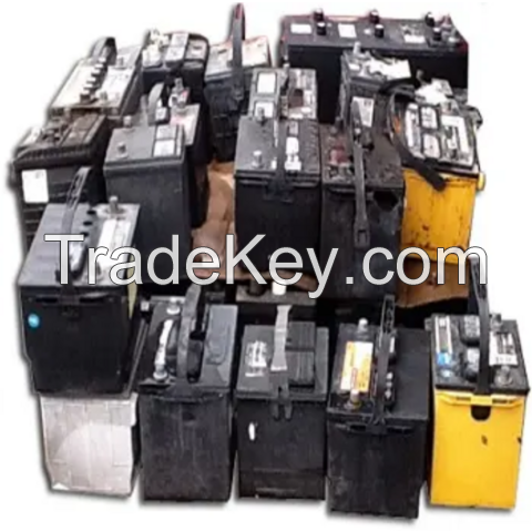 Used Scrap Battery Scrap / Car and truck battery drained lead battery scrap