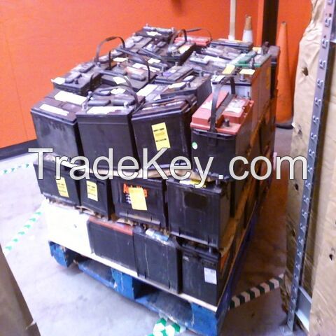 Lead Battery Scrap Used Car Scrap Drained Lead Acid Battery