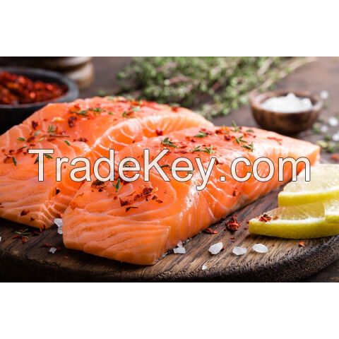Product Name: Premium Frozen Salmon Fillets Short Description: Elevate your culinary creations with our Premium Frozen Salmon Fish