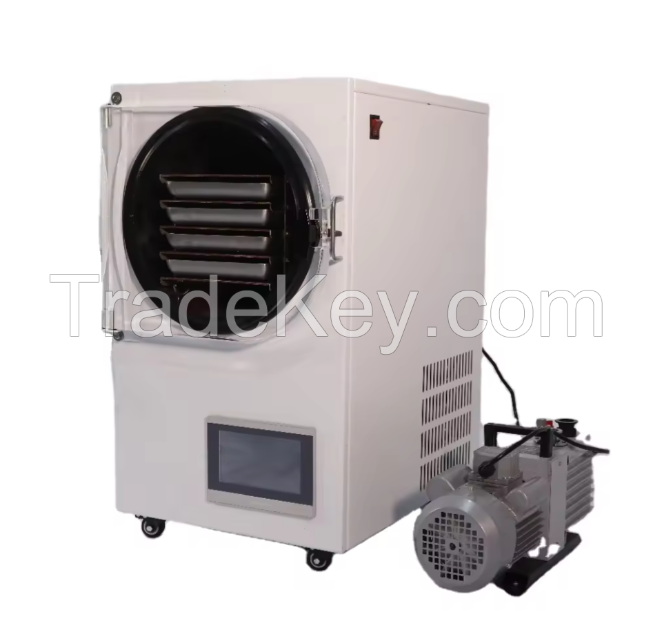 10kg Fruit Liofilizador Machine Small Mini Laboratory Vacuum Home Food Freeze Drying Dryer Equipment