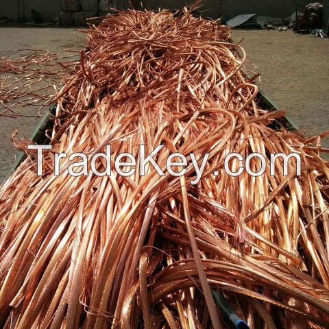 High quality used copper wire Copper Millberry wire scraps and cable scrap for sale purity Copper Millberry wire scraps