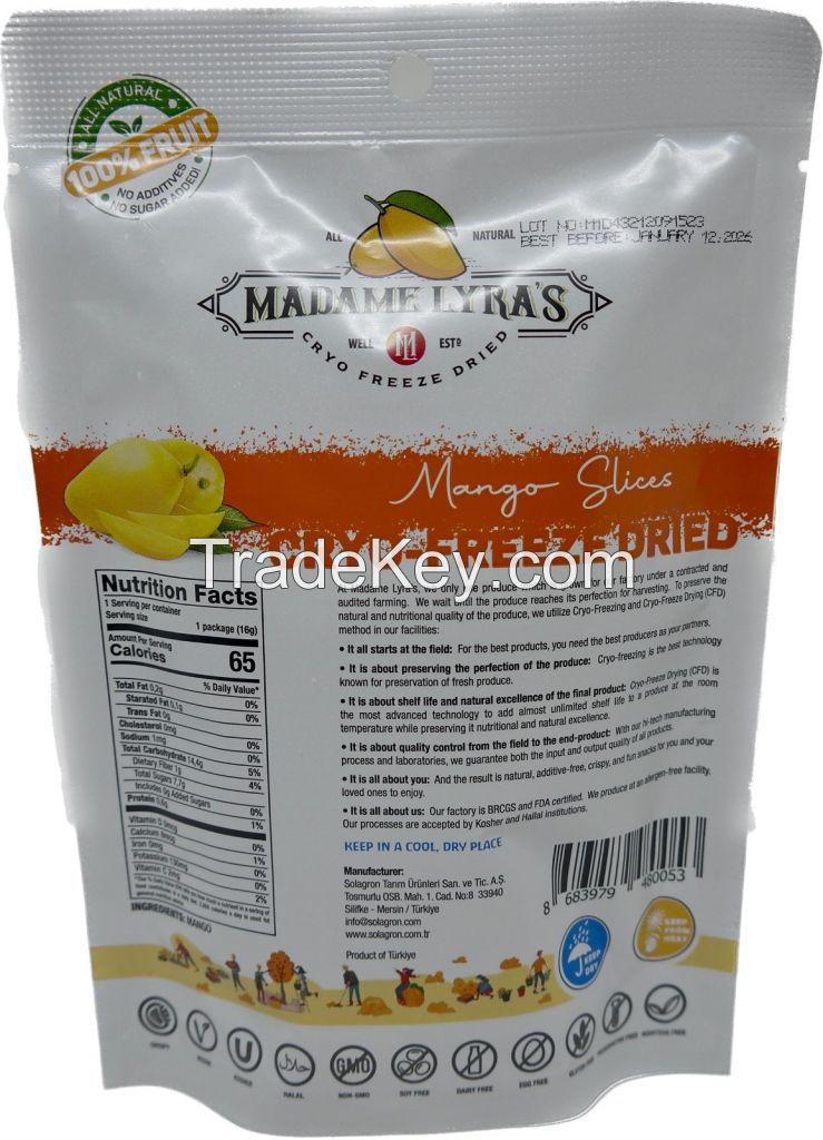 Madame Lyras Freeze Dried Mango