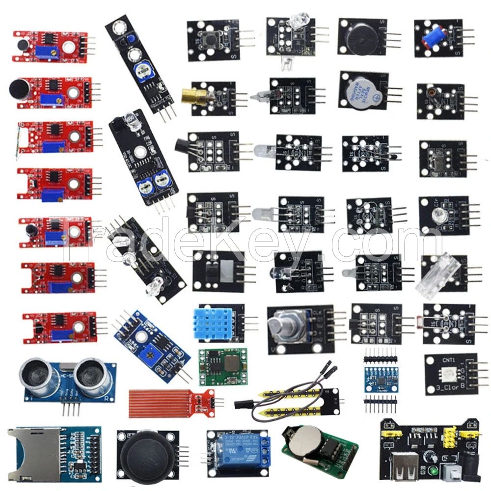 Upgrade Version 45 In 1 Sensor Module Kits for Arduino MEGA Development Board
