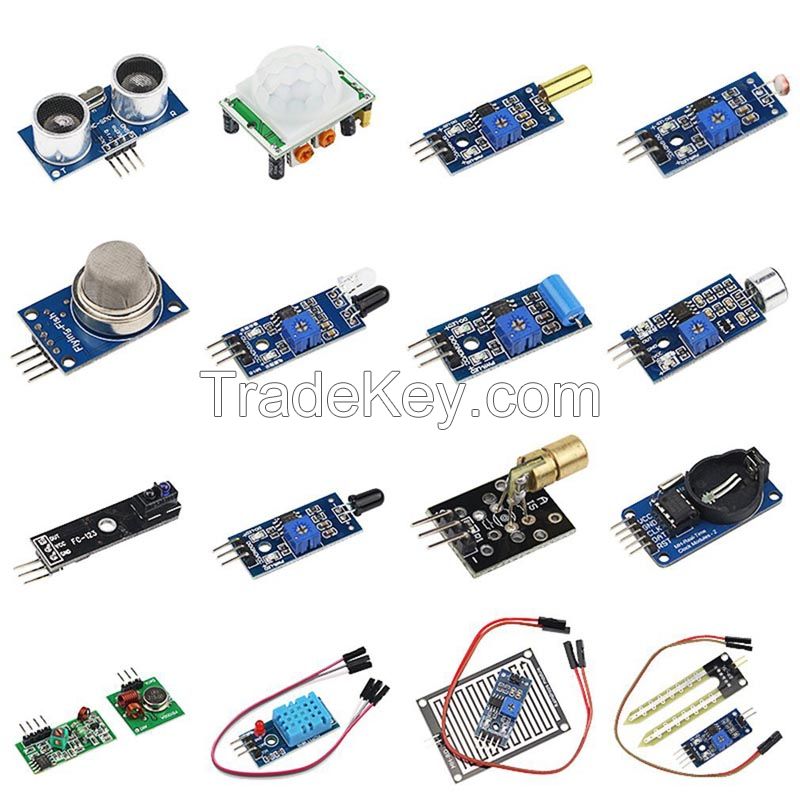 16 in 1 Sensor Module Kits for Arduino Project