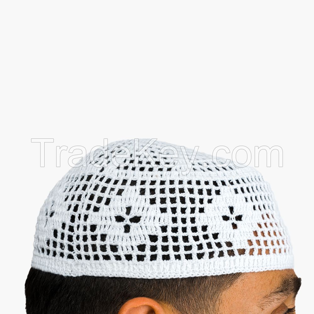 Crochet Hat - Pray Hat - Islamic Hat