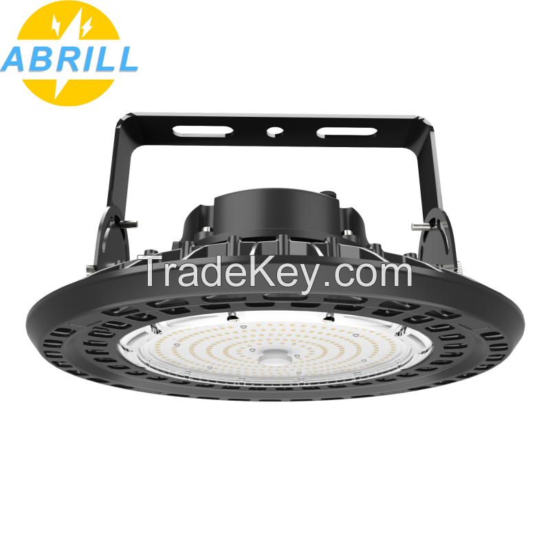 Stock in USA Canada IP65 High Bay Light Multiple Power CCT Selection 100W-240W Warehouse UFO Led High Bay Light