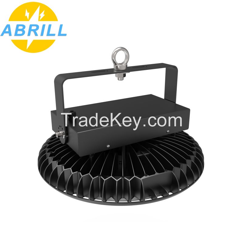 Stock in USA Canada IP65 High Bay Light Multiple Power CCT Selection 100W-240W Warehouse UFO Led High Bay Light