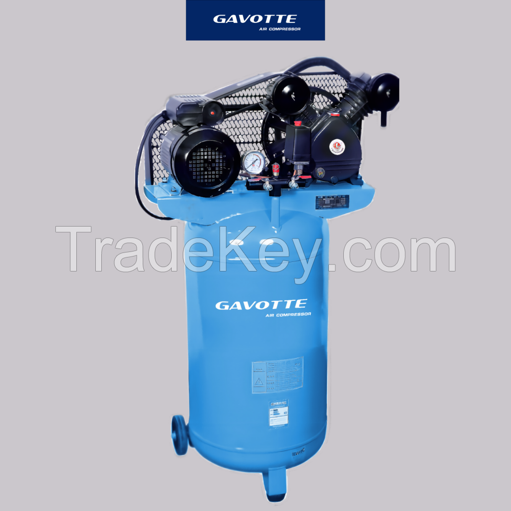 China air compressor | vertical industrial belt drive air compressor