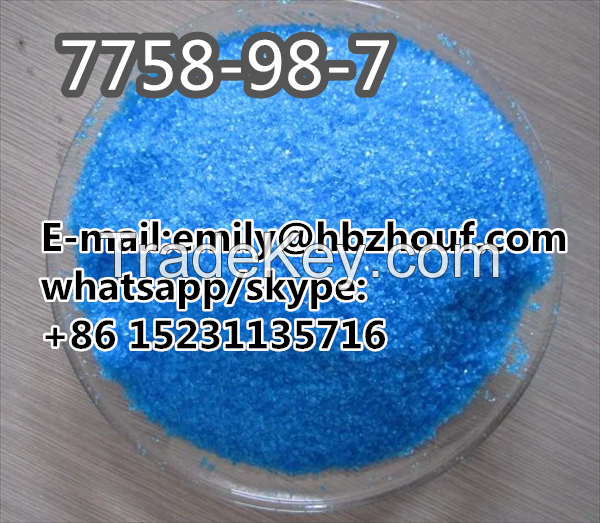 Cupric Sulfate (CuSO4) â€“ Pure Blue Crystals for Electroplating and Fertilizers