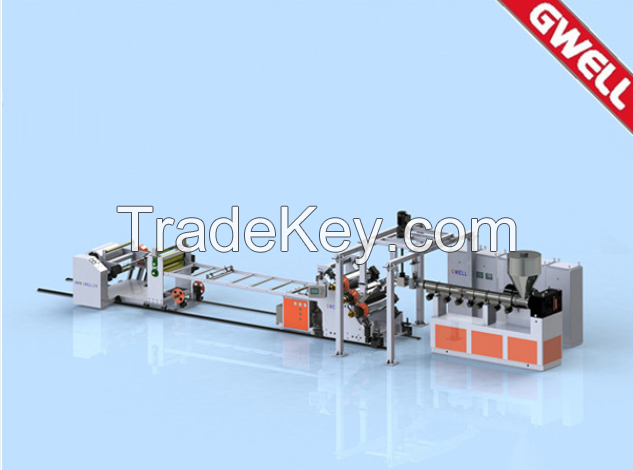 Plastic extruder for PP PS  board  Plastic extrusion line