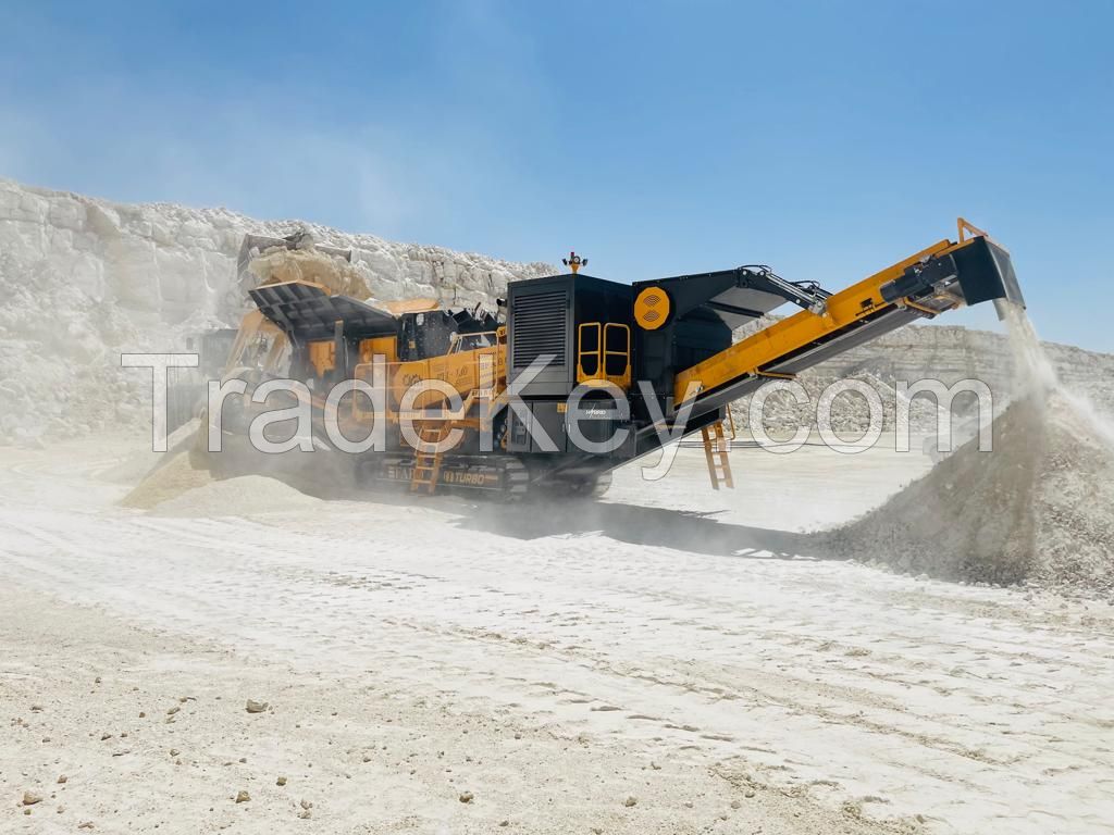 FABO Mobile Tracked Impact Crusher FTI 130