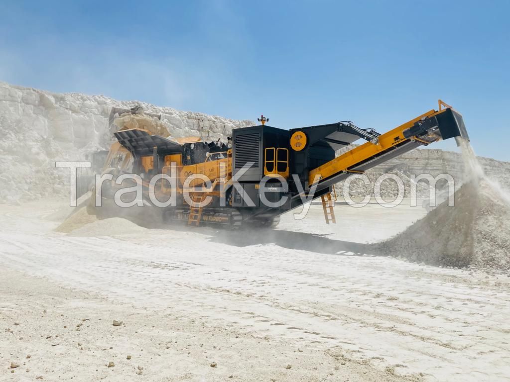 Fabo Mobile Tracked Impact Crusher Fti 130