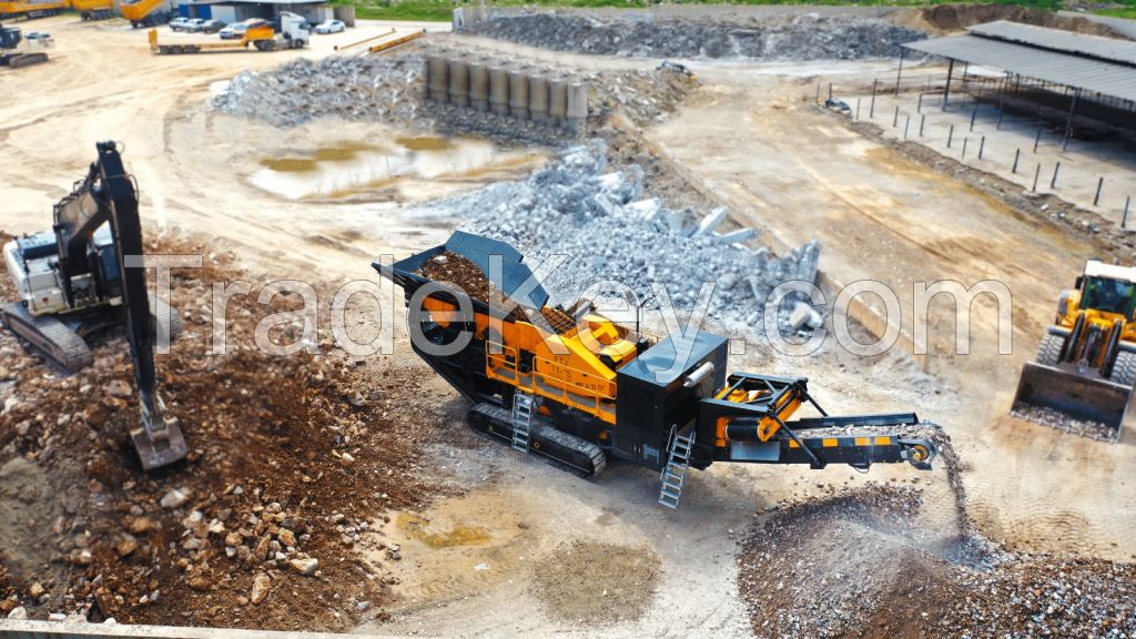 FABO Mobile Tracked Jaw Crusher FTJ 11-75