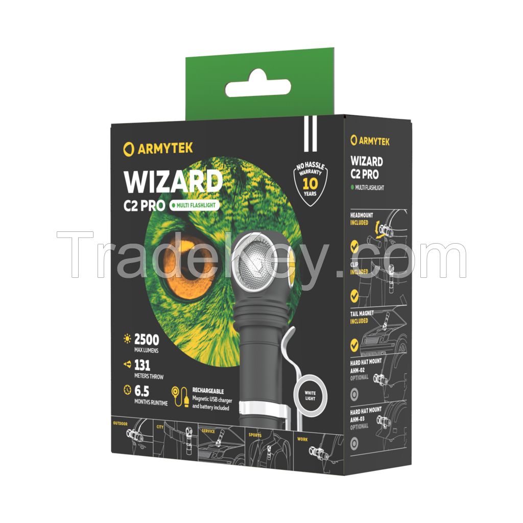 Armytek Wizard C2 Pro Magnet Usb (white Light)