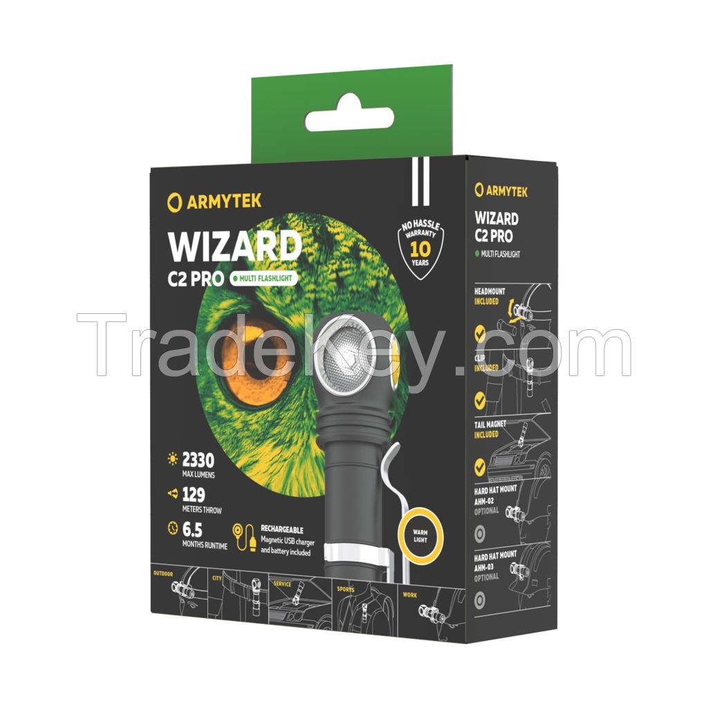 Armytek Wizard C2 Pro Magnet USB (Warm Light)