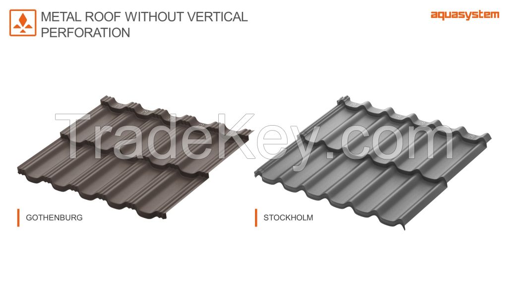 modular metal roof tile