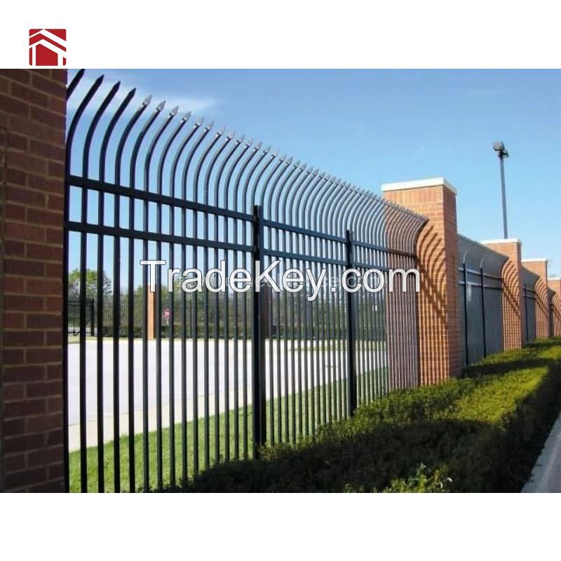 metal security fence