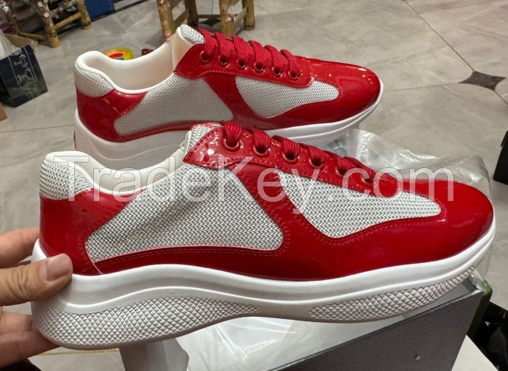 branded name Basketball men red Shoes Sneaker leather designer factory in China