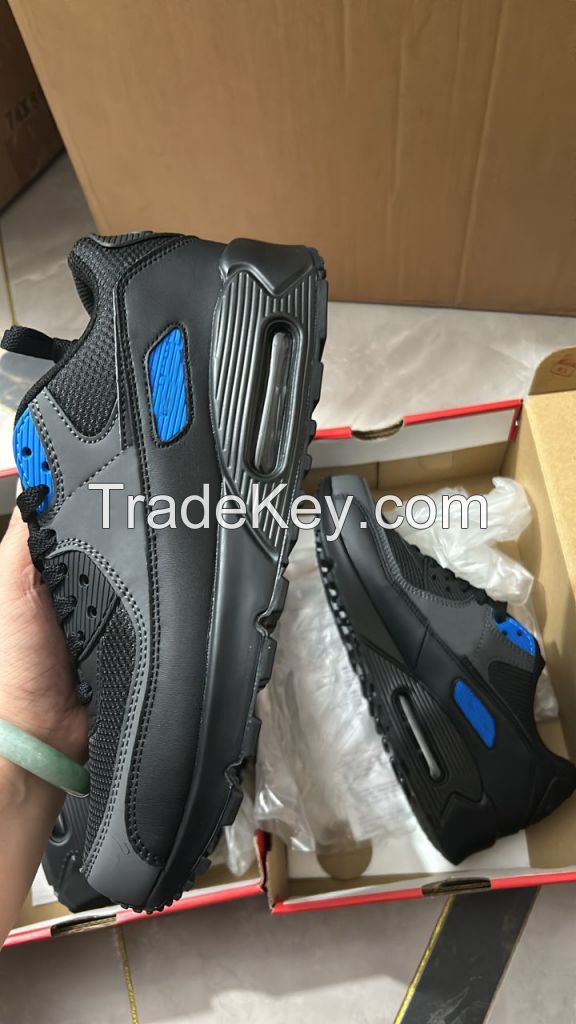 Wholesale Fashion Max 90 Black Sport Shoes Men Sneakers Running Shoes Factory