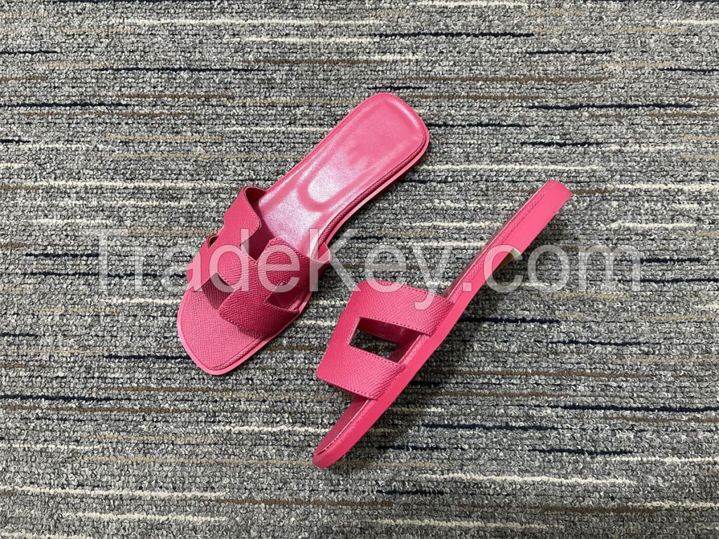  Wholesale Cheaper lady Shoes Luxury Designer Flat Sandals Slippers Lady Slides