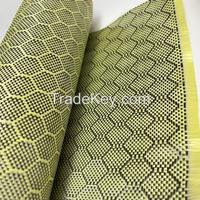 Colored Kevlar aramid fiber fabrics