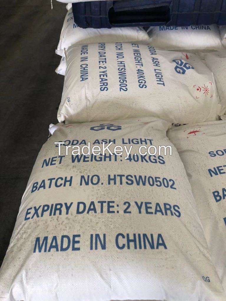 99.2% White Powder Light Dense Soda Ash For Glass Making,soda Ash  Light Food Grade 