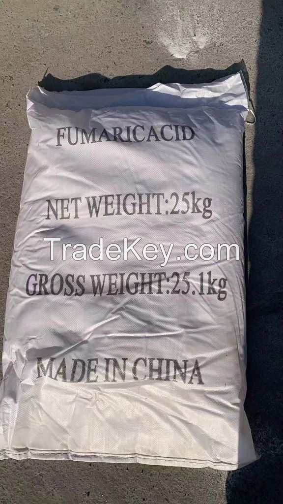Food grade Fumaric Acid CAS: 110-17-8 ,industrial 99.5% fumaric acid 