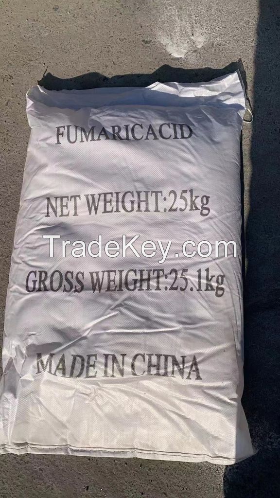 Food grade Fumaric Acid CAS: 110-17-8 ,industrial 99.5% fumaric acid