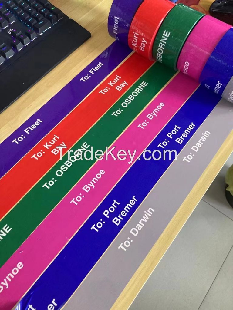 Customized  printing  BOPP Film for Adhesive Packing Tape