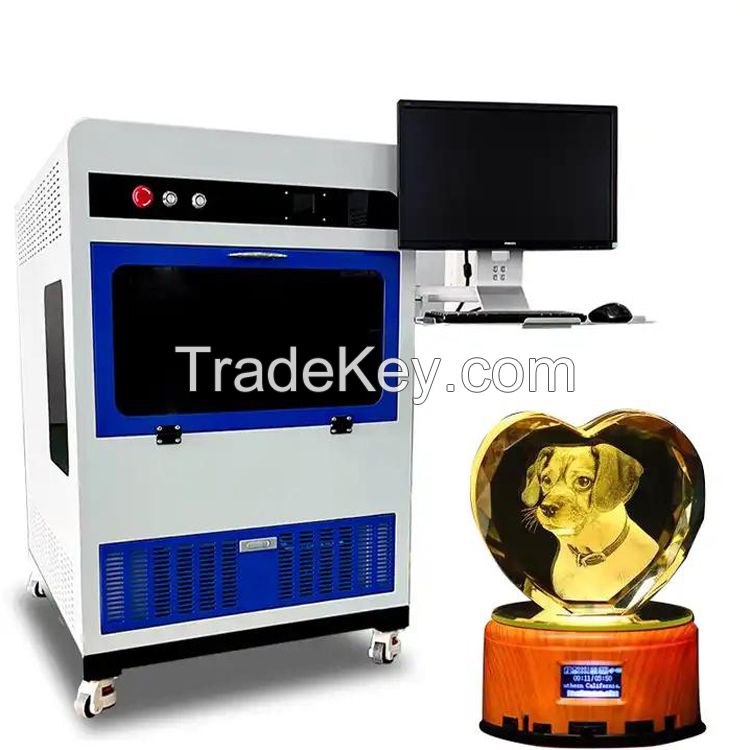 Sm3d-rocket Crystal Glass Acrylic 3d 2d Laser Engraver